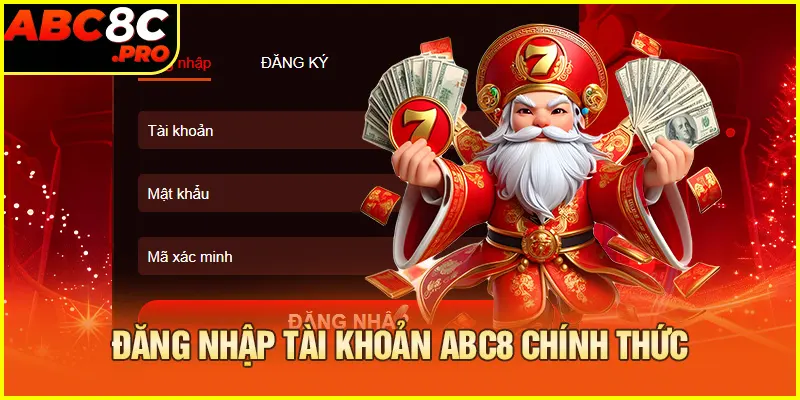 Đăng nhập tài khoản ABC8 chính thức 