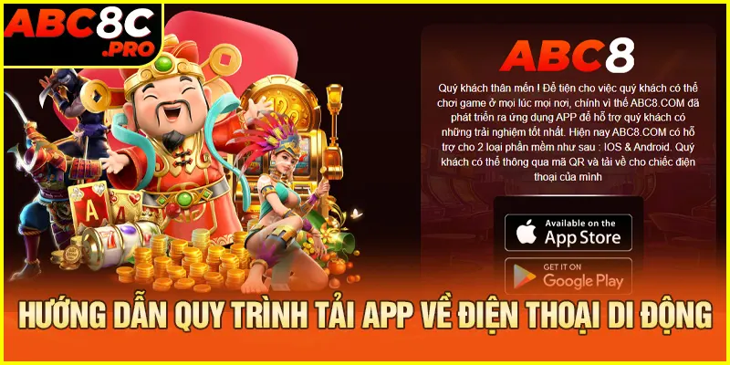 Hướng dẫn quy trình tải app về điện thoại di động 