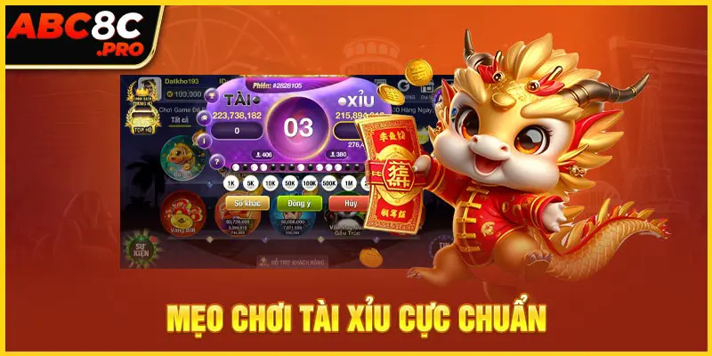 Mẹo chơi tài xỉu cực chuẩn